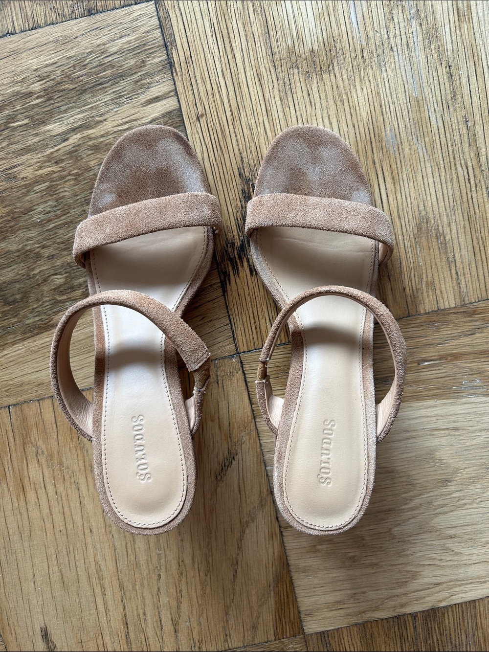 Soludos Ines Heel in Walnut - Picture 2 of 5